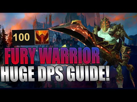 Fury Warrior HUGE DPS Rotation Guide! Shadowlands 9.0.5