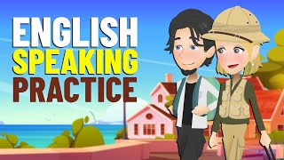 30 Days to Practice English Speaking Fluently | Easy Conversation for Learning English