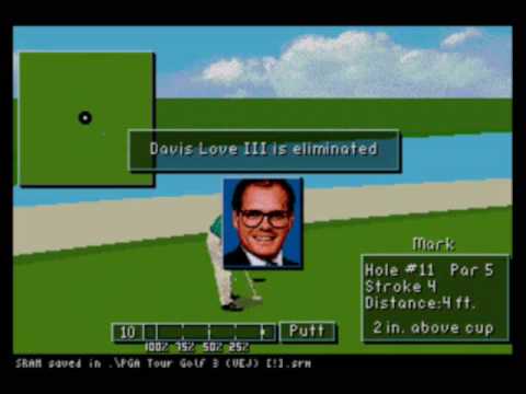 pga tour golf iii sega genesis rom