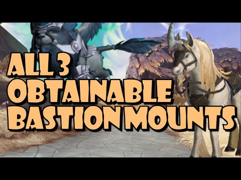 All 3 Obtainable Bastion Mounts