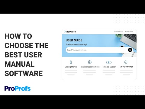 How to Choose the Best User Manual Software