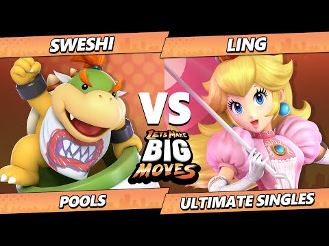 LMBM 2023 - Sweshi (Bowser Jr) Vs Ling (Peach) SSBU Ultimate Tournament