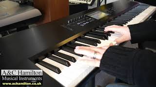 Video thumbnail for Korg Nautilus 88 First Look - No Talking! by A&C Hamilton Musical Instruments