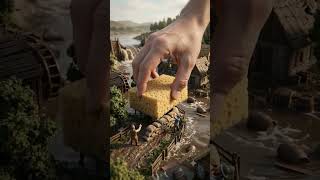 Dirt removed by big hand | AI with Saleemi