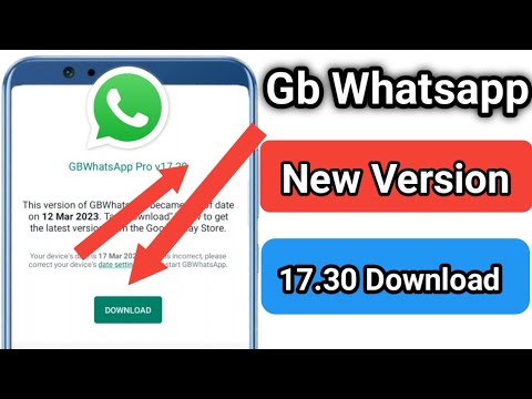 Whatsapp gb version 17.30