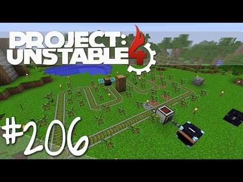 Project: Unstable [S4][#206][HD][Deutsch] Botania Vinculotus und Steve's Carts Baumfarm
