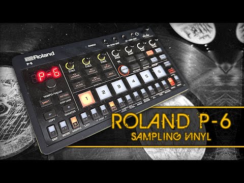 ROLAND P-6 SAMPLING VINYL LO-FI BOOM BAP BEAT MAKING