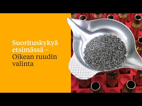 Suorituskykyä etsimässä – Oikean ruudin valinta