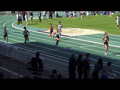 200m TCF - Anais DESROSES  s'impose Estelle fait tomber le chrono INTERCLUBS 19/05/2018