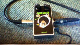 Video thumbnail for Twin Earth DELUXE Fuzz Pedal - Nine of Swords Effects. Handcrafted in the UK. by Jonathan Wesson