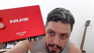 Video thumbnail for Interface de Áudio Nux UC-2 - Unboxing by Moiceyev Rutter