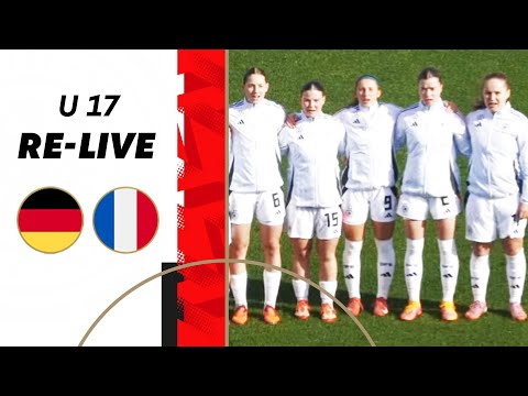 RE-LIVE | Deutschland - Frankreich | U 17-Länderspiel der Juniorinnen