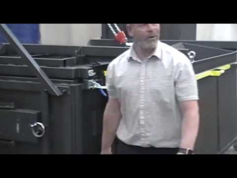 Bin Tipper on i8-250 incinerator