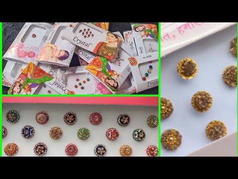 My Bindi Collection || Latest Designs Bindi Collection 2019-2020 || Indian Bindi