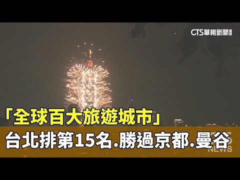 「全球百大旅遊城市」台北排第15名　勝過京都.曼谷