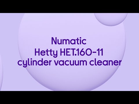 Numatic Hetty HET.160-11 Cylinder Vacuum Cleaner – Pink - Quick Look