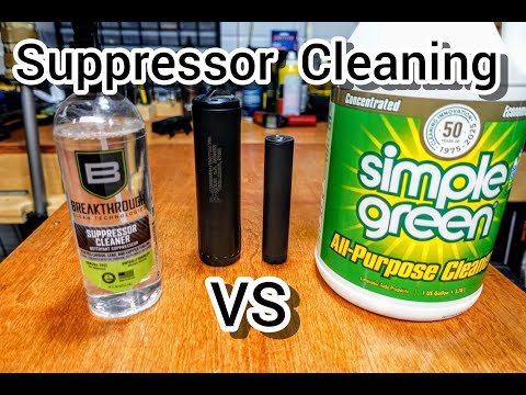 Suppressor Cleaning: Breakthrough vs Simple Green