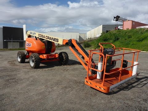 2014 JLG Model 600AJ Articulating Diesel Boom Lift - CA004