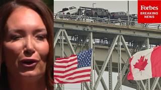 BREAKING NEWS: Ag Secretary Brooke Rollins Holds Gaggle Canada Targets U.S. Food Imports