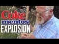 Diet Coke Mentos Explosion