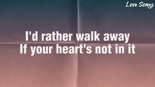Westlife | If Your Heart&#39;s Not in It~ lyrics
