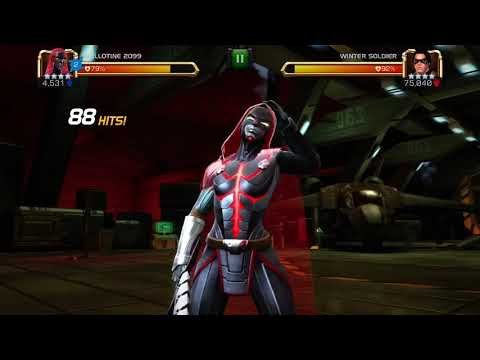 4/40 4 star Guillotine 2099 solos ROL Winter Soilder, Marvel Contest of Champions