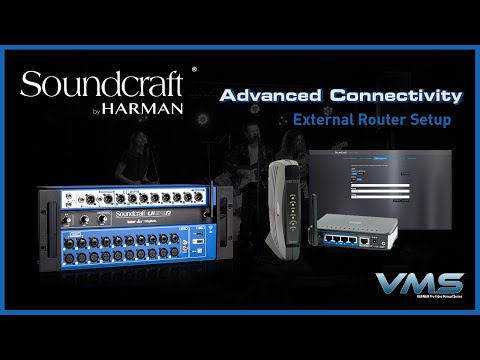 Soundcraft Ui Mixers | External Router Setup