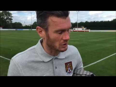 Zander Diamond on the pre-season loss to Brackley Town