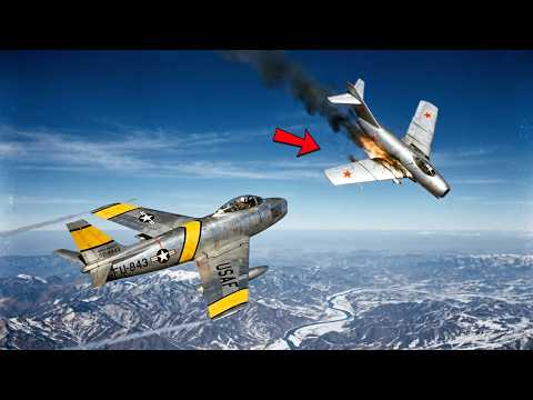 How the F-86 Sabre Destroyed Soviet Confidence in MiG Pilots