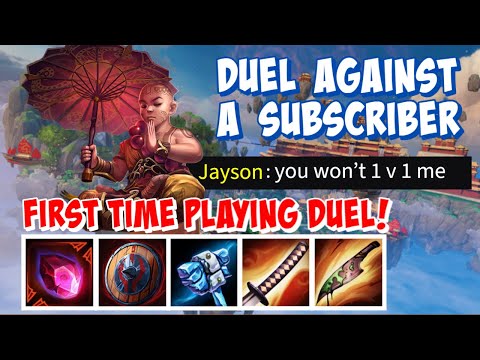 DUEL VAMANA GAMEPLAY SMITE - SUBSCRIBER WANTED THE HEAT