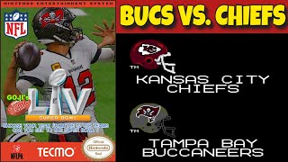 Tecmo Super Bowl 2021 Buccaneers vs. Chiefs