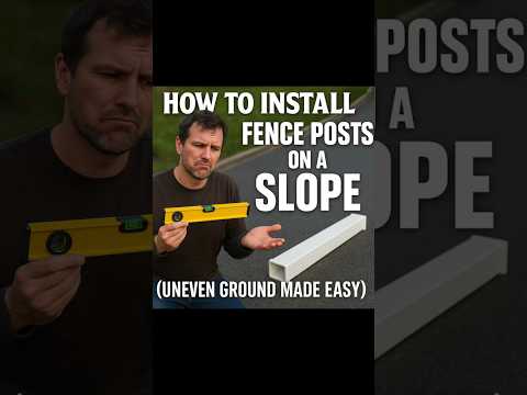 How to install on a slope (made easy)