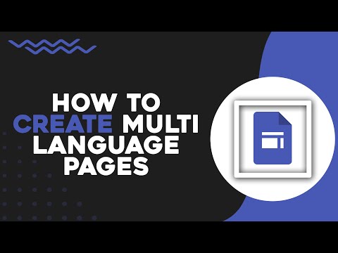 How To Create Multi Language Pages in Google Sites (Easiest Way)