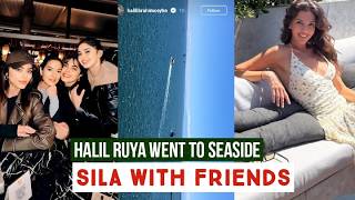 Halil Ibrahim Ceyhan and Ruya Coric Went to Seaside !Sila Turkoglu with friends