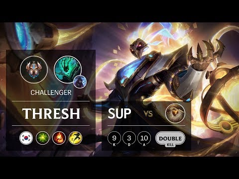 Thresh Support vs Bard - KR Challenger Patch 10.2