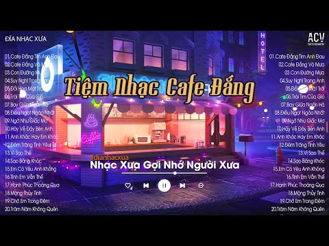 Những Bản Ballad Nhẹ Nhàng Nghe Là Thấm Café - Café Đắng Tim Em Đau, Café Đắng Và Mưa | Nhạc 8x9x