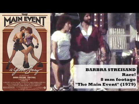 Barbra Streisand - "The Main Event" (rare!) 8 mm footage with recording sessions audio (1979)