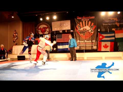 Avery Plowden v Victor Suarez - 2014 Pan American Int'ls - Men's Teams Rd 1