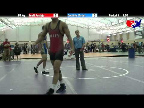 Scott Festejo vs. Dominic Parisi at 2013 ASICS University Nationals - FS