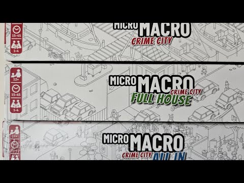 MicroMacro trilogy comparison, do they line up?