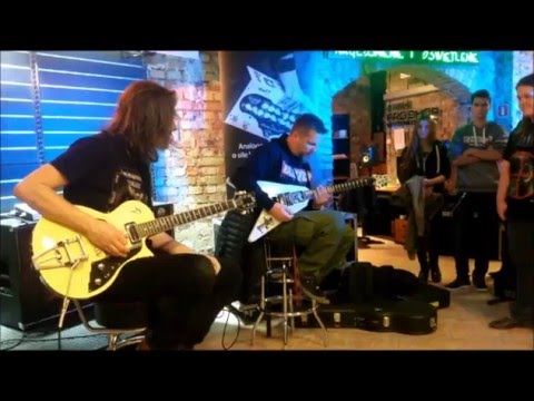 Drężmak i Litza w Music Store Poznań 3.12 pokazują jak zagrać "44 dni"