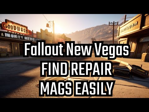 Where are the repair skill magazines in Goodsprings in Fallout New Vegas?