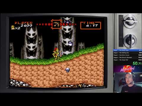 Super Ghouls 'n Ghosts - Beat The Game Speedrun 48:21