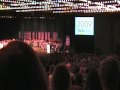 People Clapping At NYU Graduation