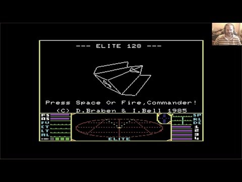 Lukozer Retro Game Review 413 - Elite 128 - Commodore 128