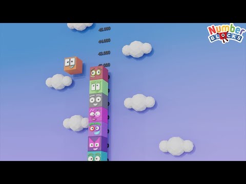Looking for Numberblocks  1000 to 50 000  Standing Tall Number Pattern Colourblocks Puzzle 2023