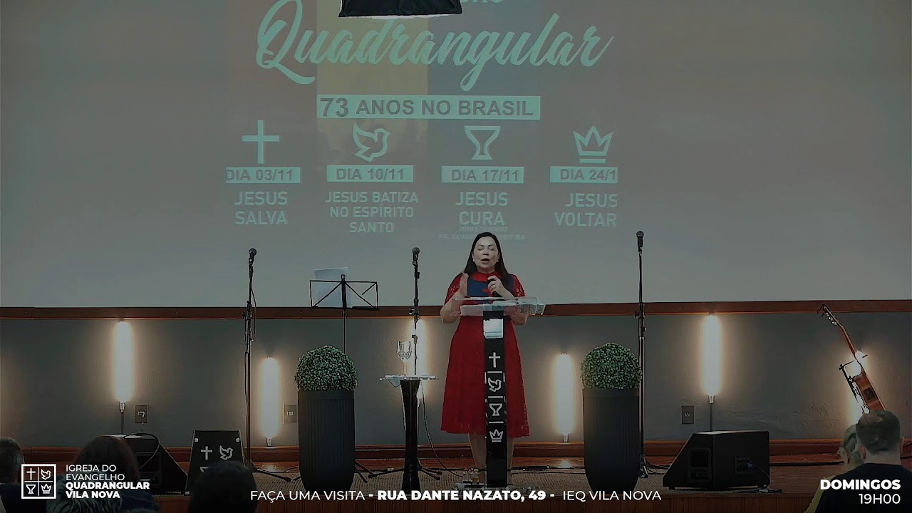 Culto IEQ -  Vila Nova - 01/11/24 - Pregação
