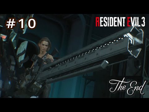 ENDING// NEMESIS FINALLY DEAD? // Resident Evil 3 Remake //FULL GAME// Part 10