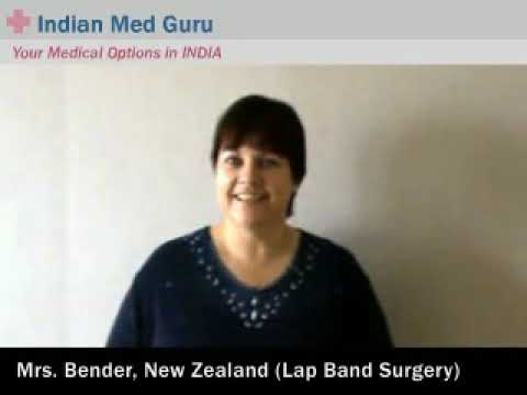 Low cost lap band surgery in India for a patient from New Zealand