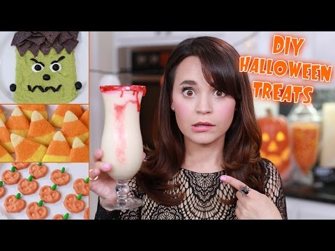 DIYのハロウィンのおやつ (DIY Halloween Treats)
